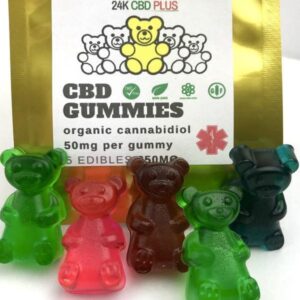 Assorted Flavor CBD Gummy Bears 250mg